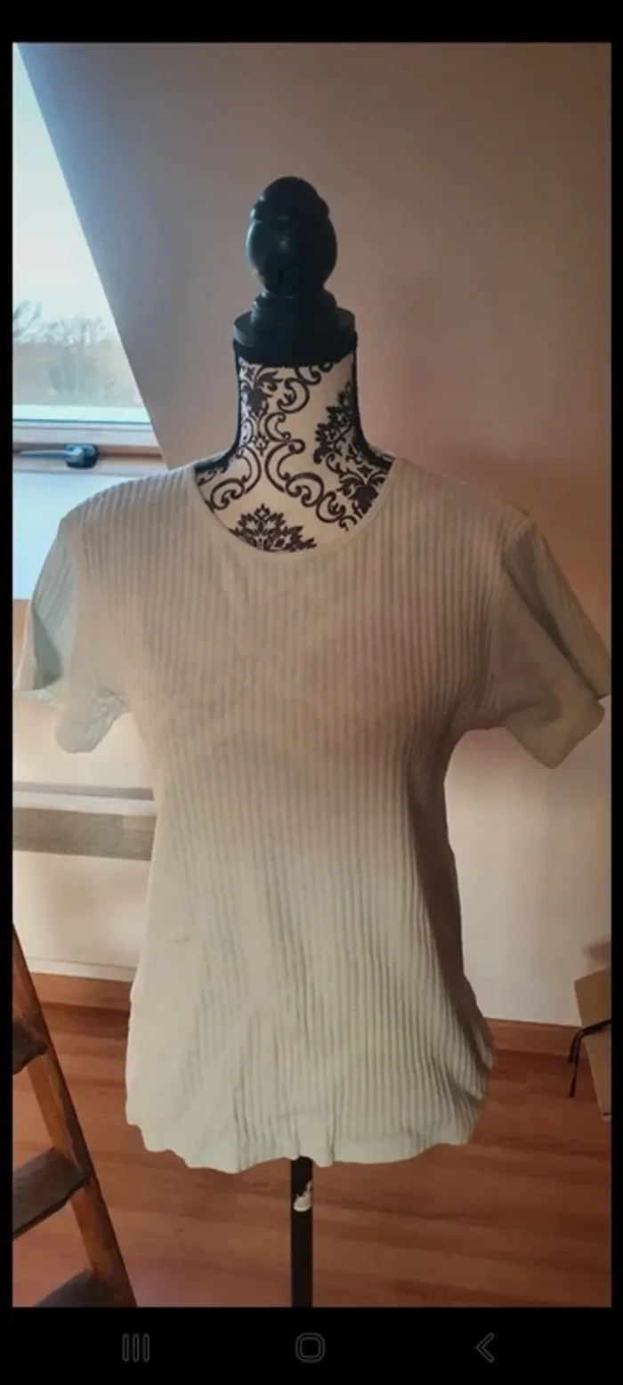 Maillot côtelé