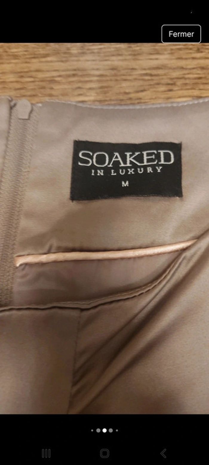 Robe chic Soaked in Luxury taille M (38) - photo numéro 12