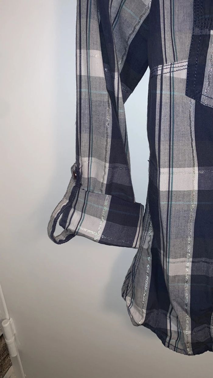 Chemise denim corp jeans - photo numéro 5