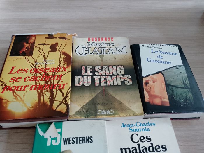 Lot de 5 livres, romans,(26)(Colleen Mc Cullough ect.) - photo numéro 2