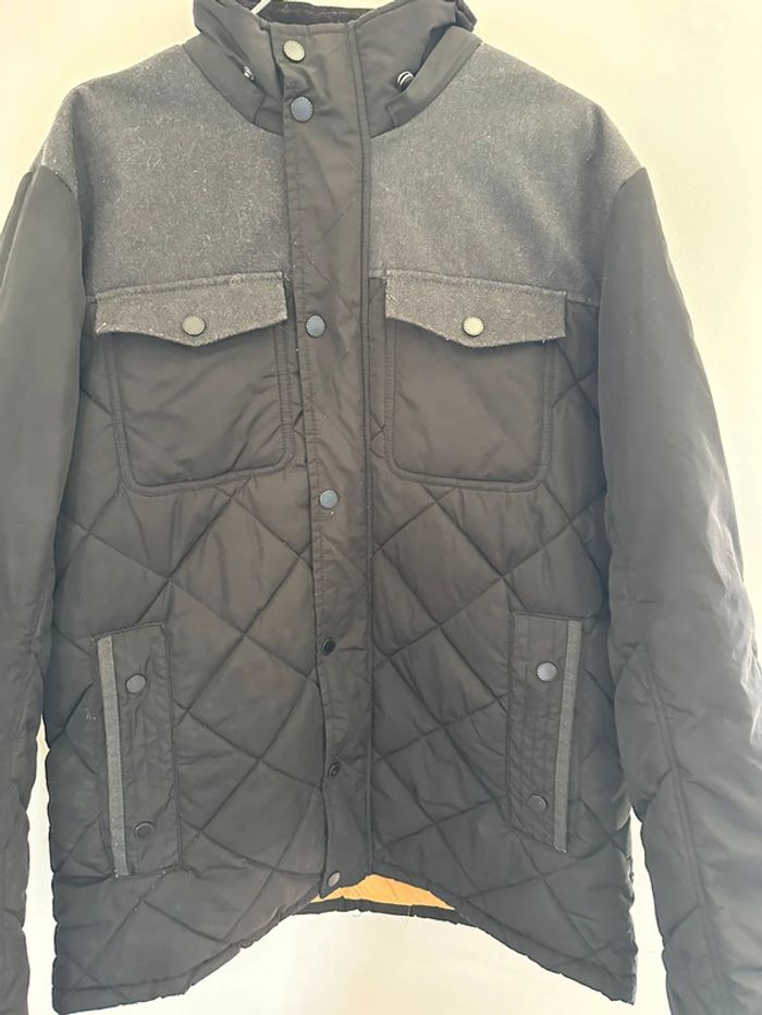 Manteau sunvalley noire matelassé - photo numéro 2