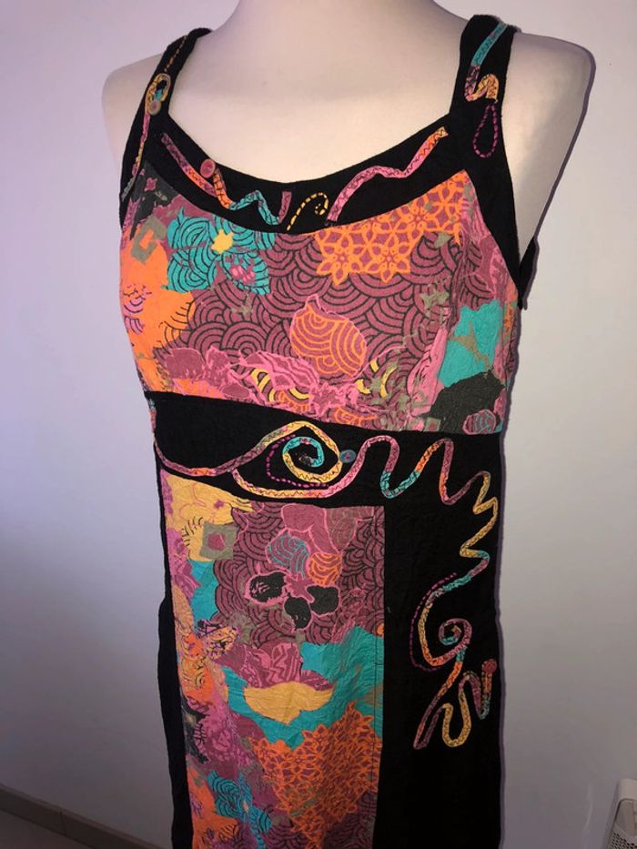 Robe d'été Jac Jac (noir), M / 38 / 10 - photo numéro 2
