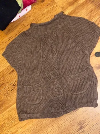 Pull sans manche