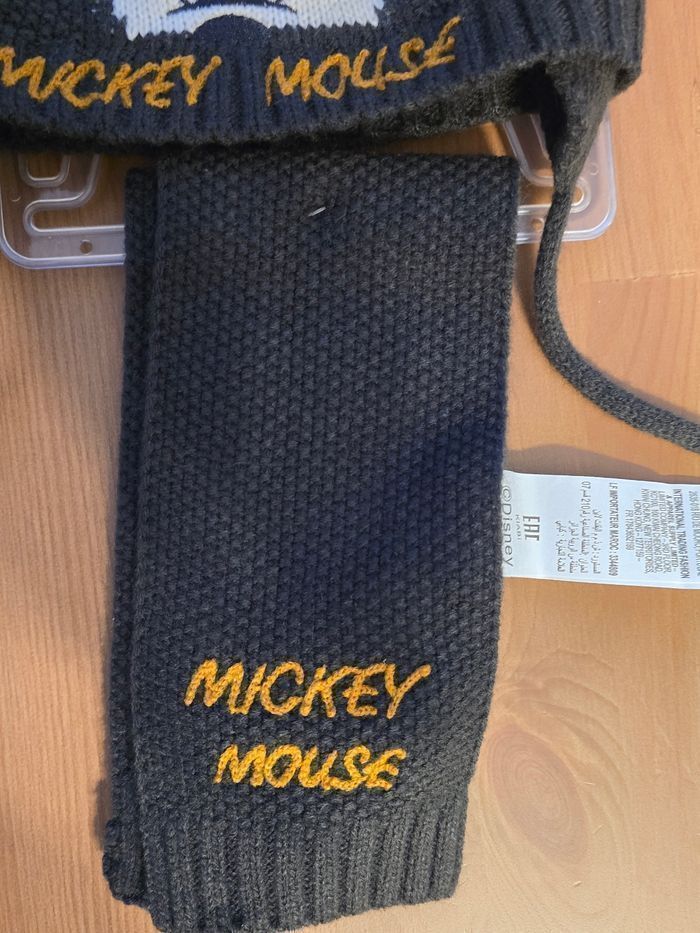 NEUF(NON PORTÉ)🏷💙😍🤩superbe  ensemble bonnet , écharpe 12 mois garçon💙💙💙 - photo numéro 3