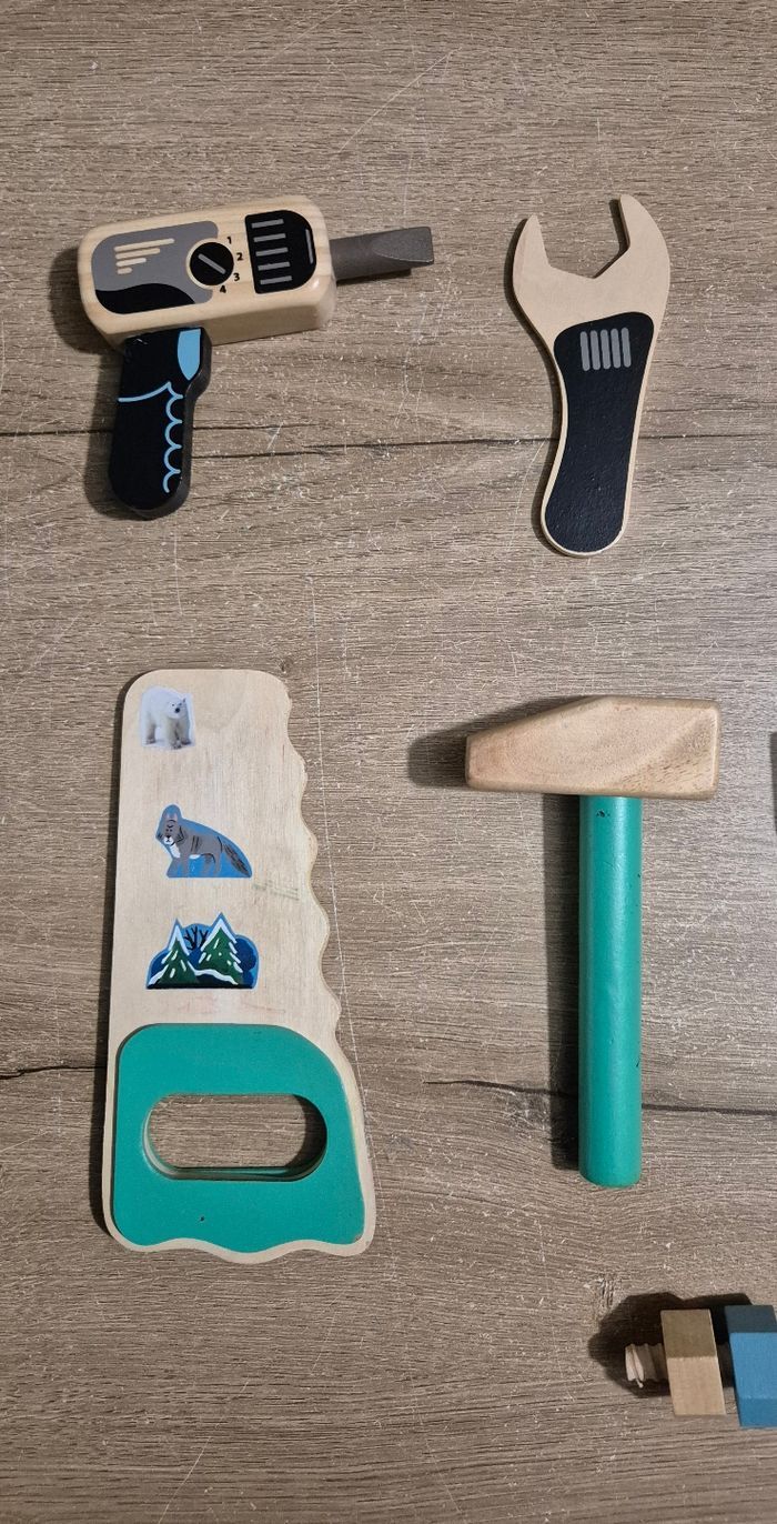 Lot d'outils en bois - photo numéro 2