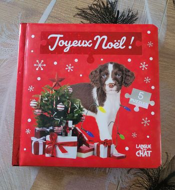 Bébé touche-à-tout - Mon livre puzzle - Joyeux Noël ! Mon livre puzzle - Joyeux Noël ! - Imagier - D
