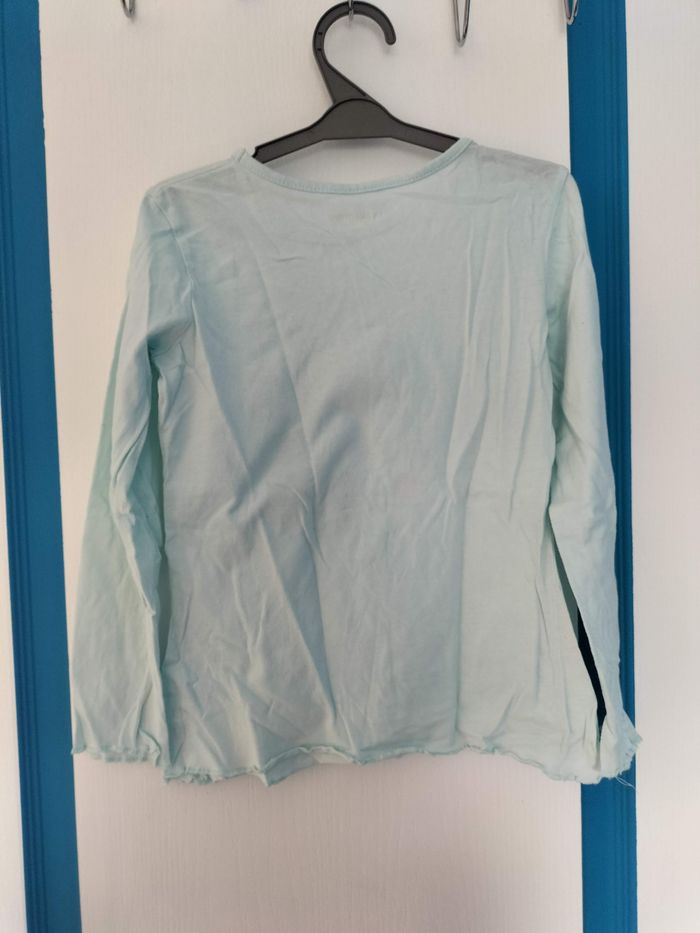 T-shirt bleu clair "friends" - photo numéro 4