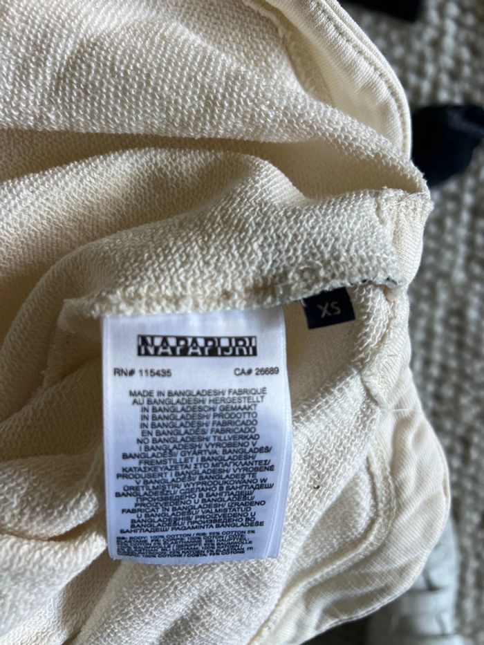 Sweat-shirt napapijri taille xs - photo numéro 6