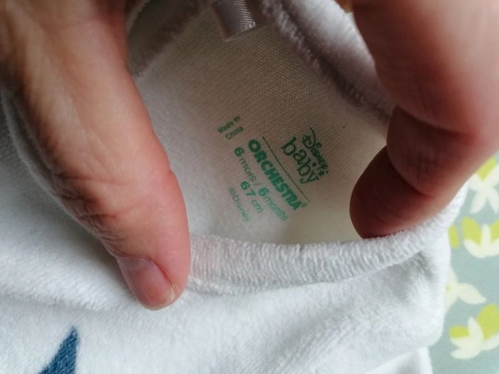 Pyjama robe Minnie - Orchestra taille 6mois - photo numéro 3