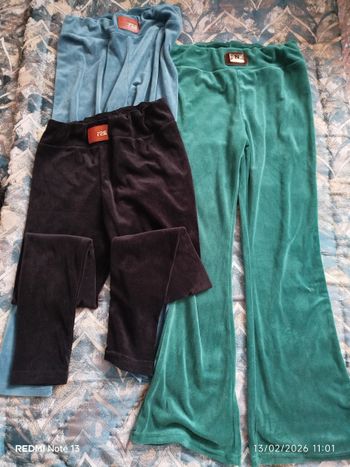 Lot de 3 pantalons velours – 16 ans