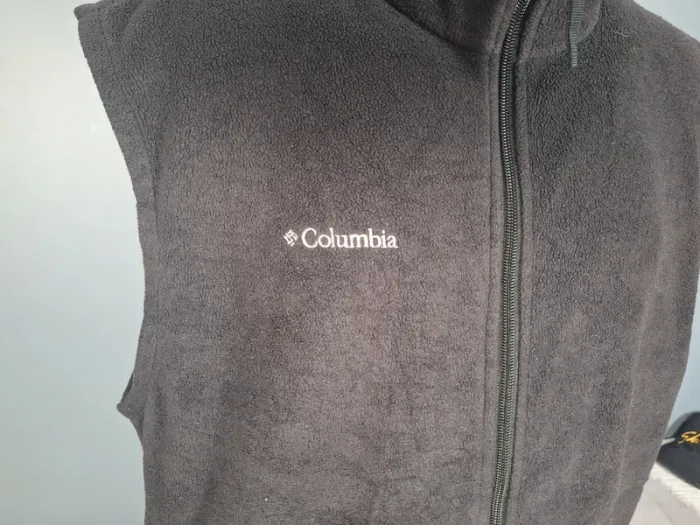 Gilet polaire Columbia Sportswear zippé – Homme L - logo brodé (590) - photo numéro 3