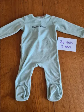 Pyjama velours