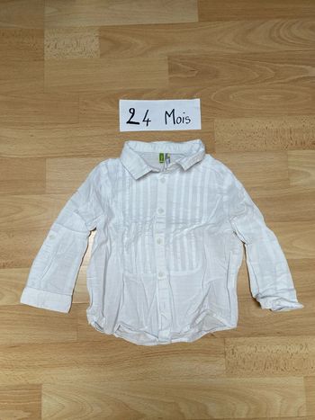 Chemise manches longues 24 mois Orchestra