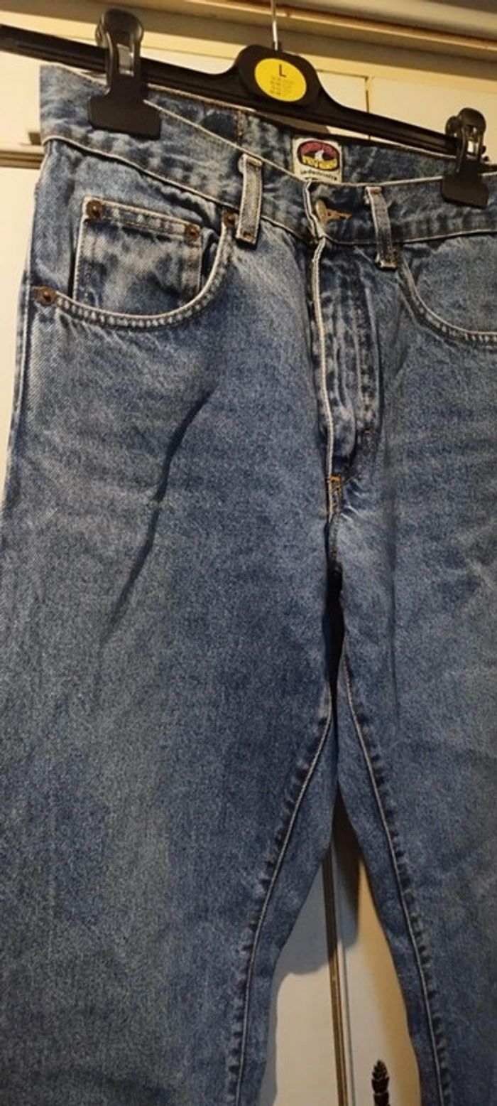 Jeans homme pantalon jambe larges - photo numéro 4