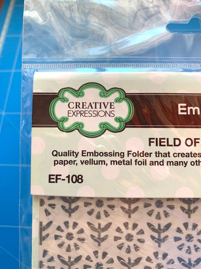 Embossing folder motifs fleurs Creative Expressions - photo numéro 4