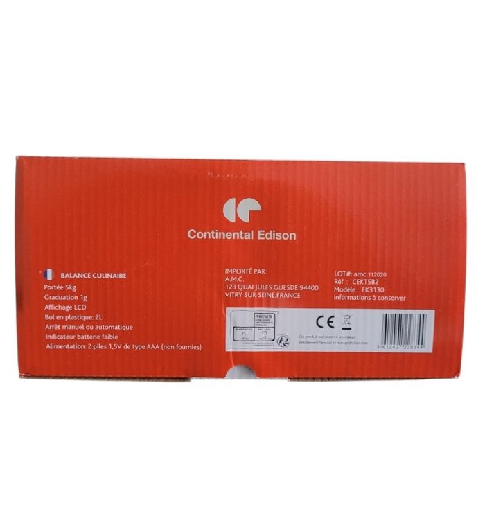 Balance culinaire Continental Edison - photo numéro 2