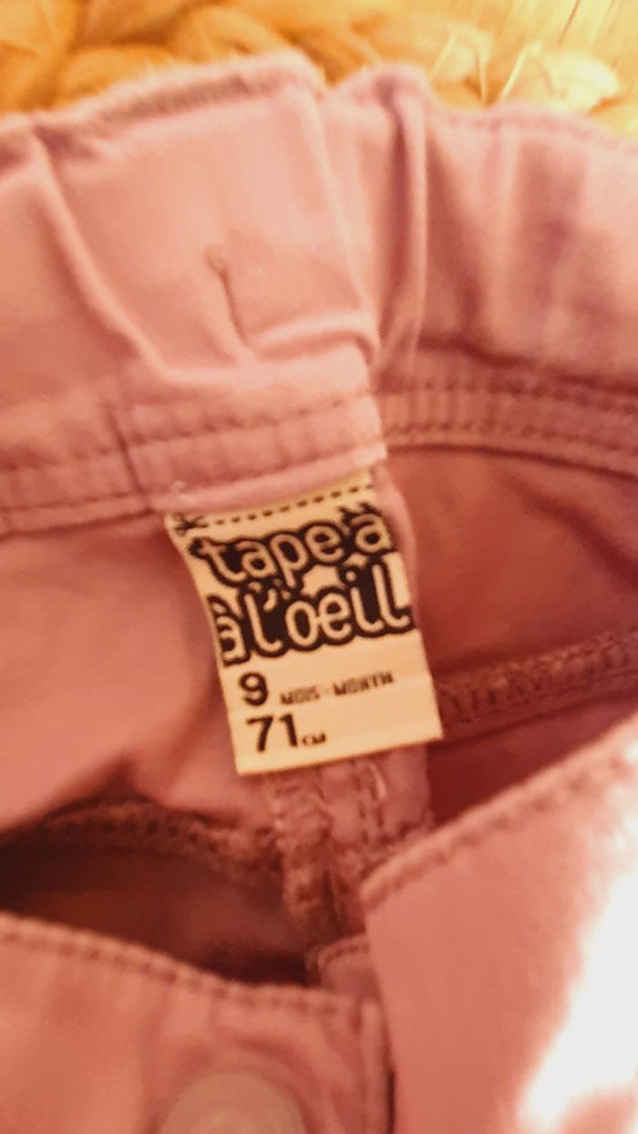 Ensemble fille Tape à l'oeil 9 mois - photo numéro 9