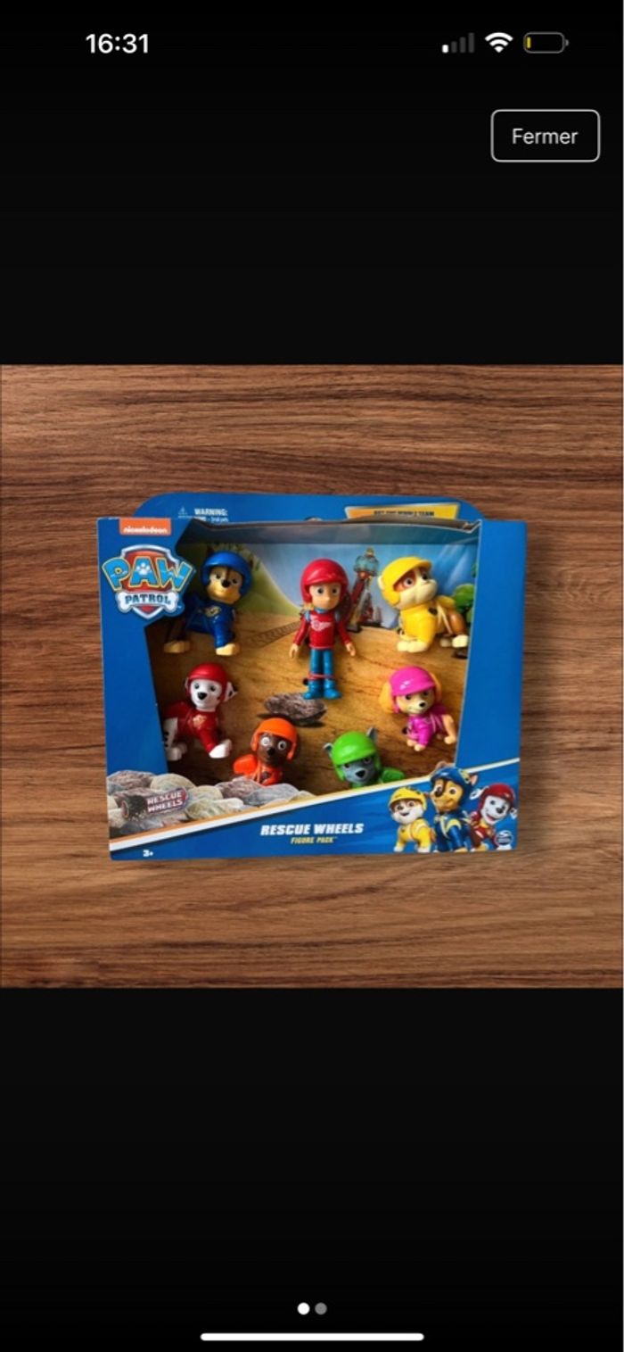 figurine paw patrouille neuf