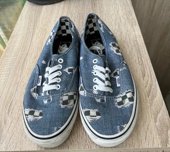 Vans jean et damier