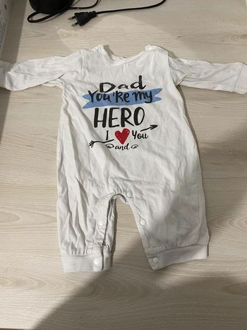 Pyjama combinaison 62 cm