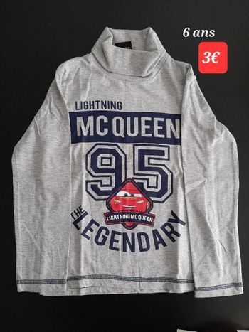Sous pull Disney garçon 6ans