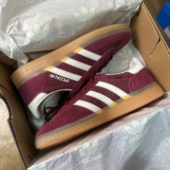 adidas originals Handball spezial（vin rouge）38