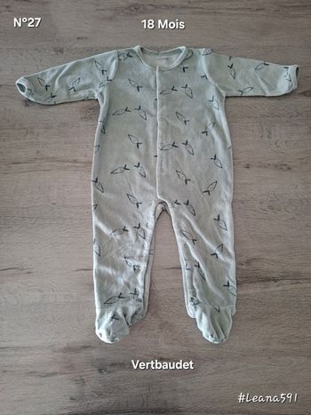 🌷N°27🌷Pyjama - Vertbaudet - 18 Mois🌷