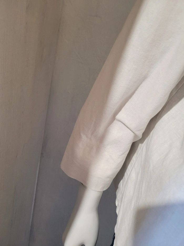 Veste chemise avec lin - photo numéro 4