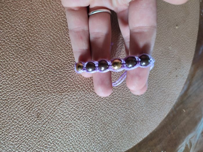 Bracelet avec des perles