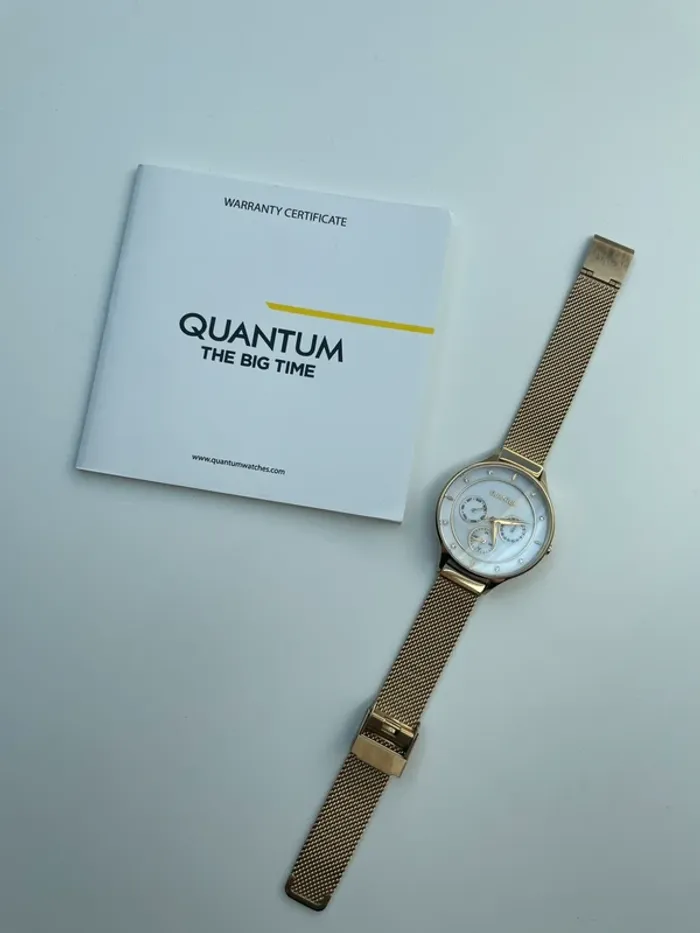 Montre doré quantum