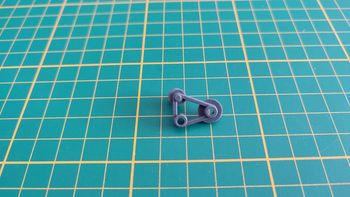 Partie moteur pièce détachée miniature Bburago Burago Jaguar type E 1961 1/18 1/18e 1/18ème #C64