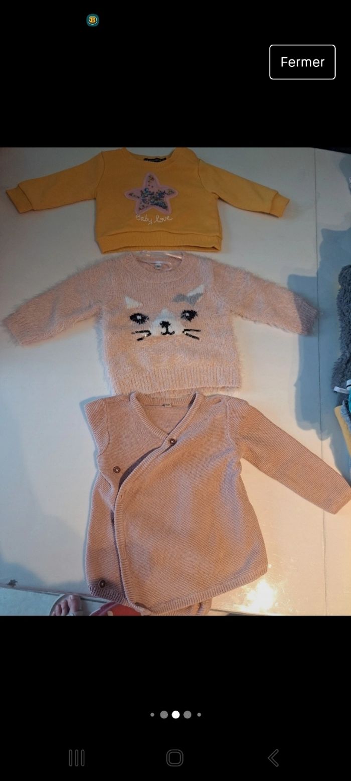 Lots de vêtements bébé filles - photo numéro 4