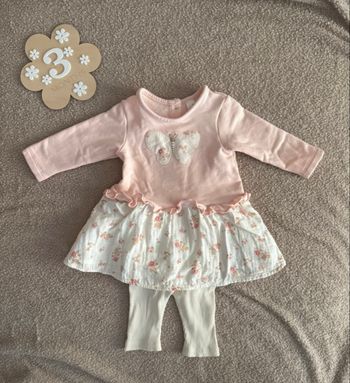 Ensemble robe & legging bébé fille Orchestra – 3 mois