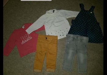 Lot de 5 pièces neuf fille 3 mois tae