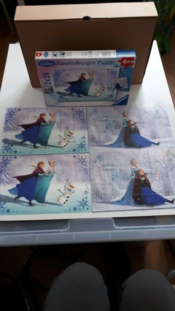 Puzzles Reine des Neiges 2 x 24pcs