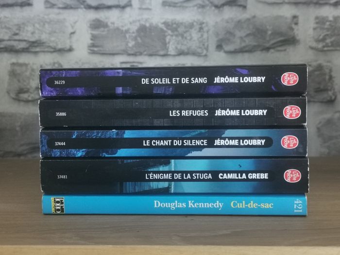 5 Thrillers - format poche -  Grebe / Kennedy / Loubry - photo numéro 4