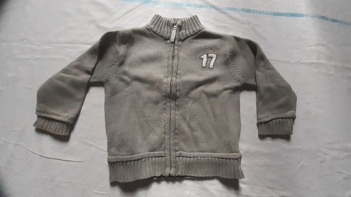 Lot de 2 vestes bleu et kaki - photo numéro 3