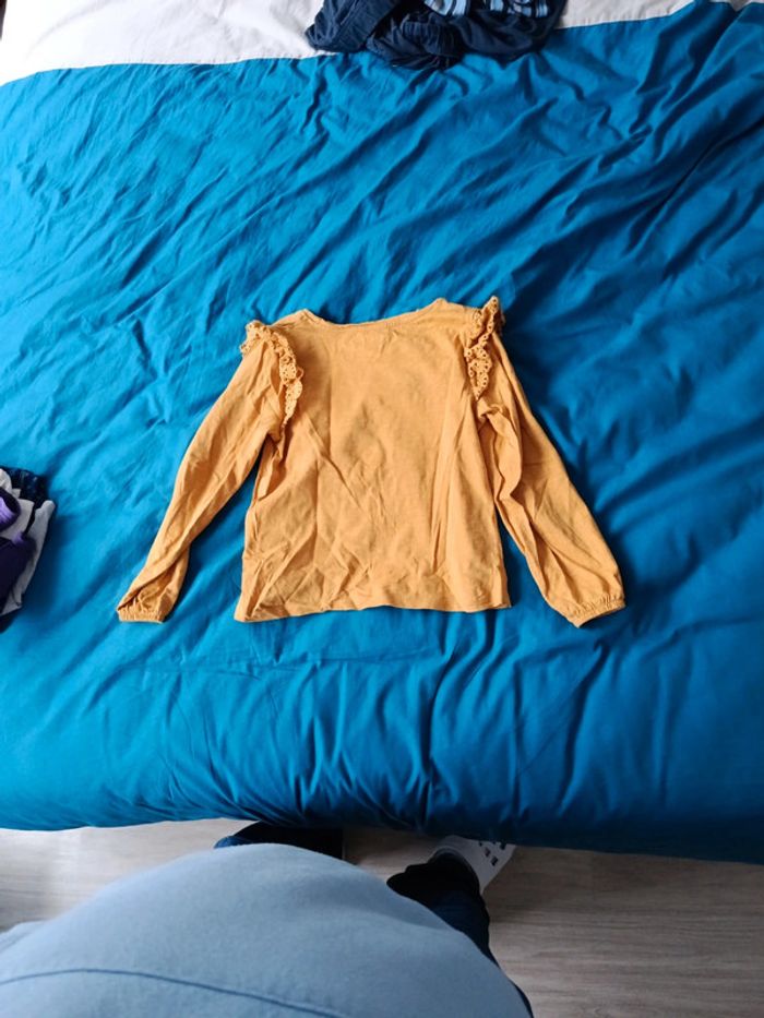 T shirt manches longues creeks taille 8ans - photo numéro 2