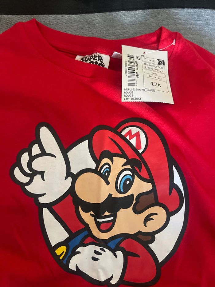 Ensemble short super Mario 12 ans - photo numéro 4