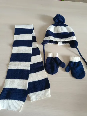 echarpe bonnet gant