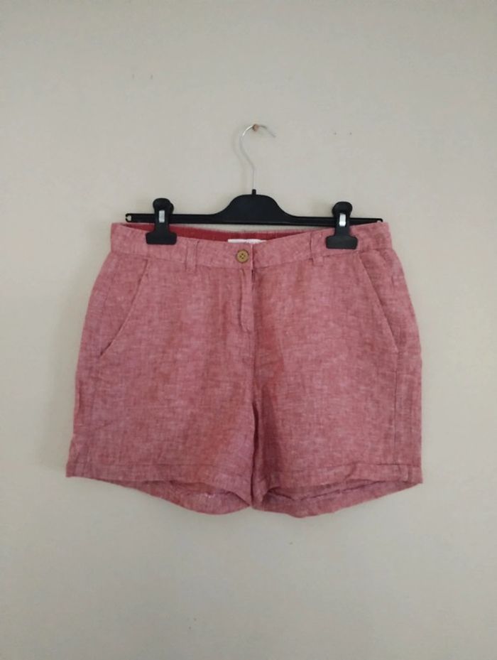 Short lin et coton