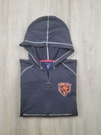 Sweat à capuche Tommy Hilfiger x NFL Chicago Bears – Taille S – Full zip