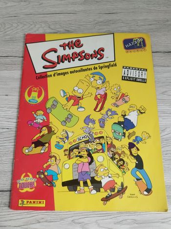 Album panini complet the Simpsons