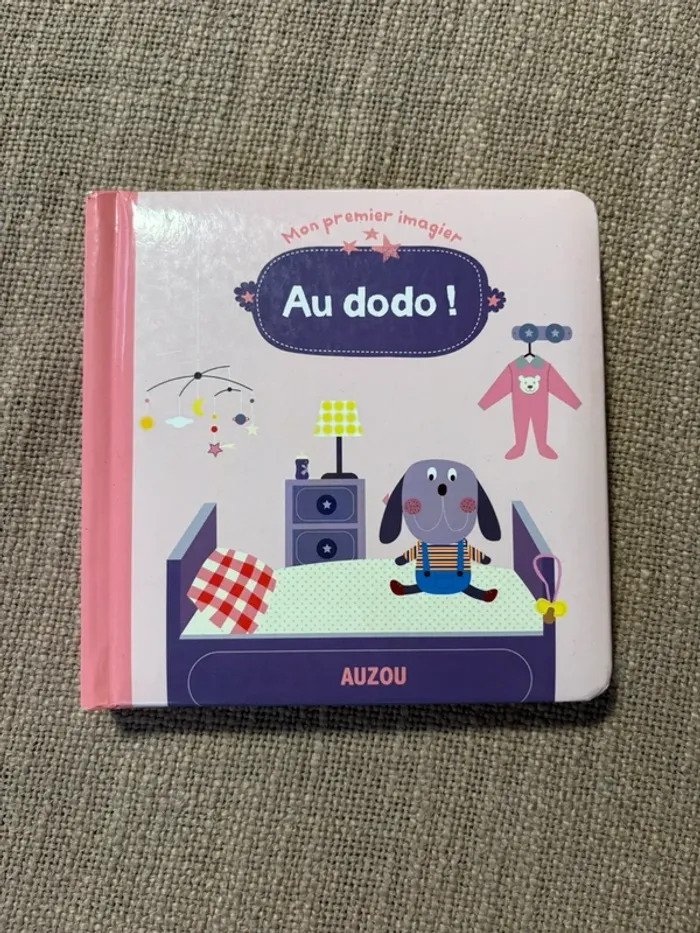 Livre Auzou Mon premier imagier au dodo