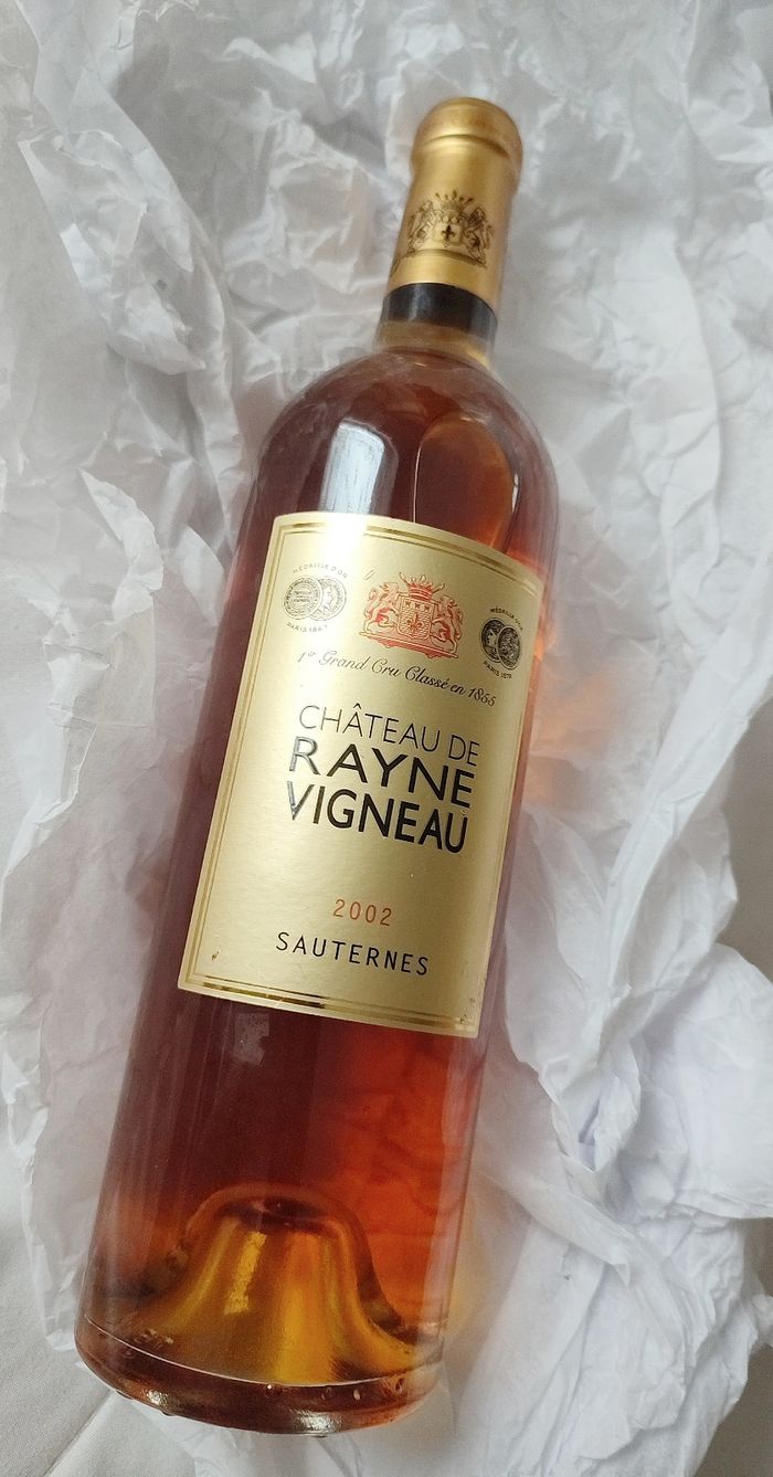 Sauternes Rayne Vigneau 2002 🥂