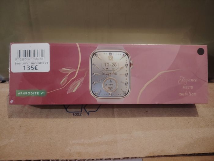 montre connectée Aphrodite V1 sous blister