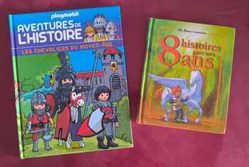Lot de 2 livres pour enfant de 8 ans