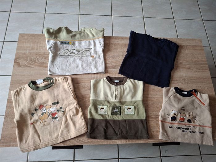 Lot 5 sweats 74cm - photo numéro 3