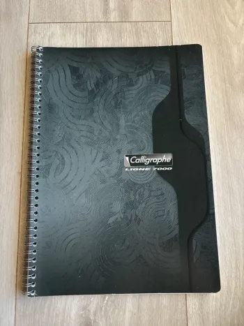Cahier calligraphe
