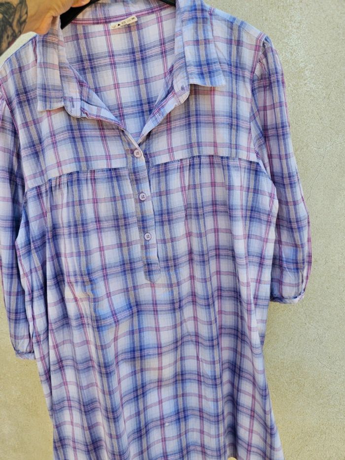 blouse / chemisier carreau violet
Taille 48 - femme - photo numéro 6